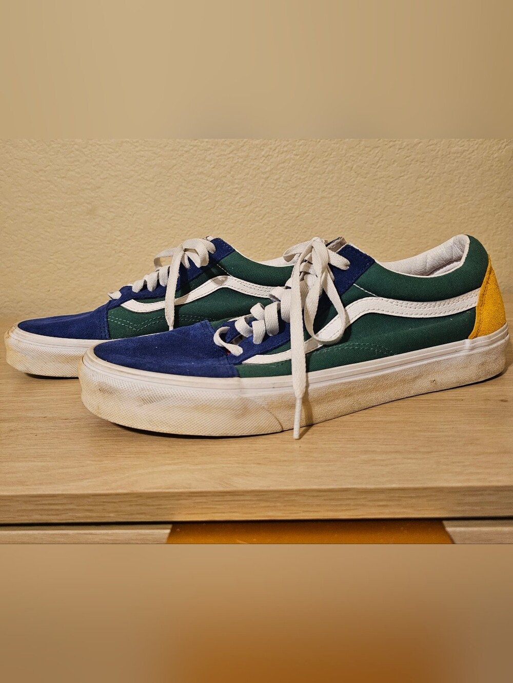 Vans Old Skool Primary Colors Skate Shoes